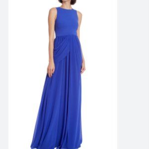 Badgley Mishka sapphire blue formal gown size 14